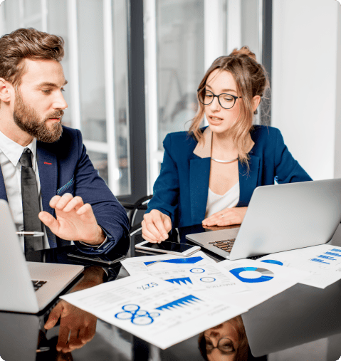S4IT consulting team around a table
